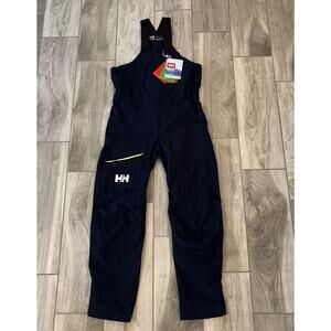 Helly Hansen Tech Ski Junior Salt Port Pant Bib Navy/Marine Size 14 Reg NWT